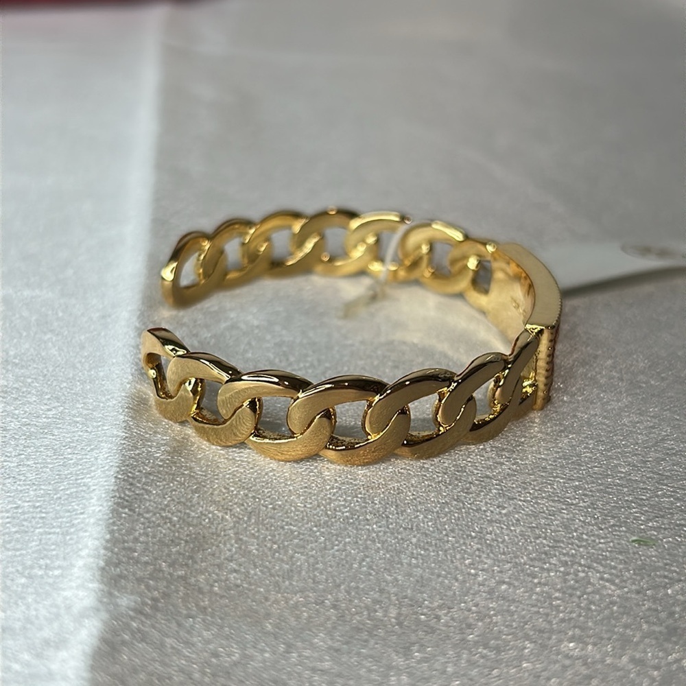 Brand new Tory Burch gold and red bracelet - Picture 2 of 4
